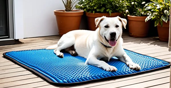 Tapis rafraîchissant pour chien : l'été en toute fraîcheur